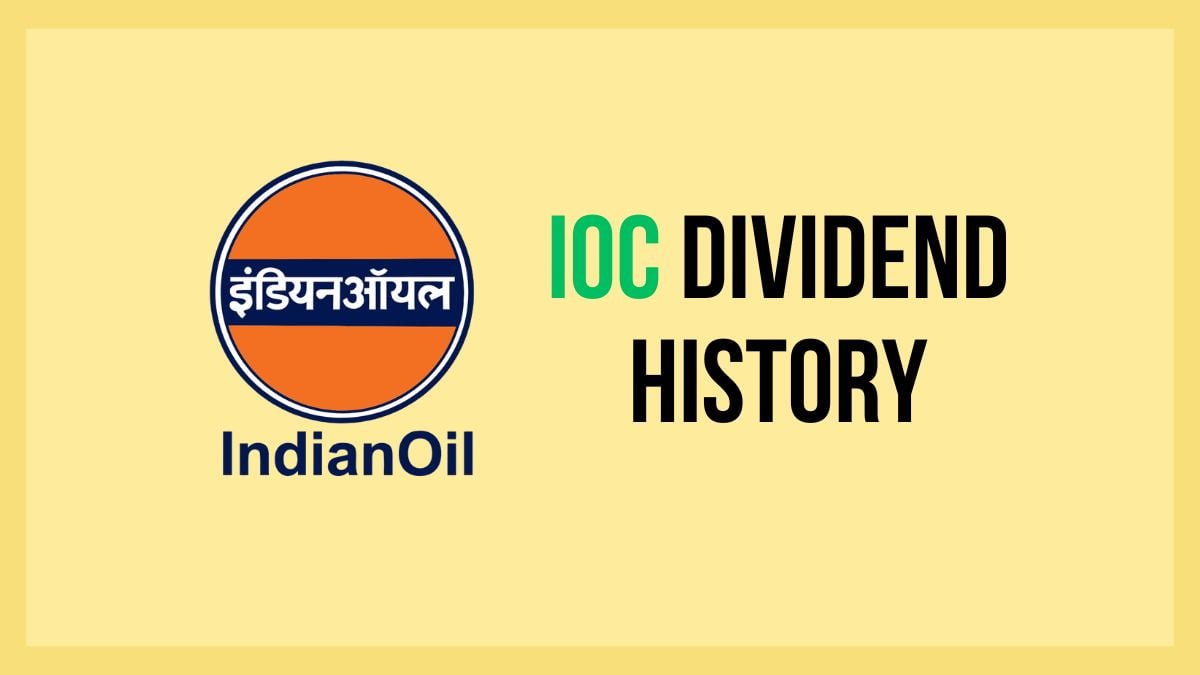 IOC Dividend History Senthil Stock Trader