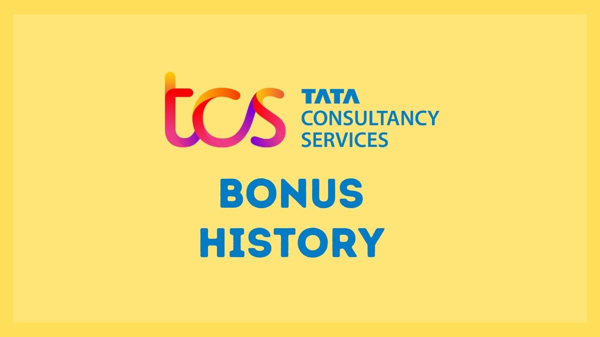 TCS Bonus History Senthil Stock Trader